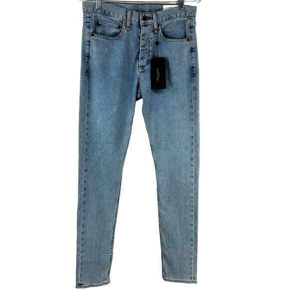 Rag & Bone Fit 1 Extra Slim Low Rise Shelton Color Men's Jeans Size 30 NWT